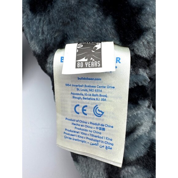 Build A Bear 2019 Plush Batman 80 Years Black Yellow 17” Stuffed Animal - Picture 7 of 8